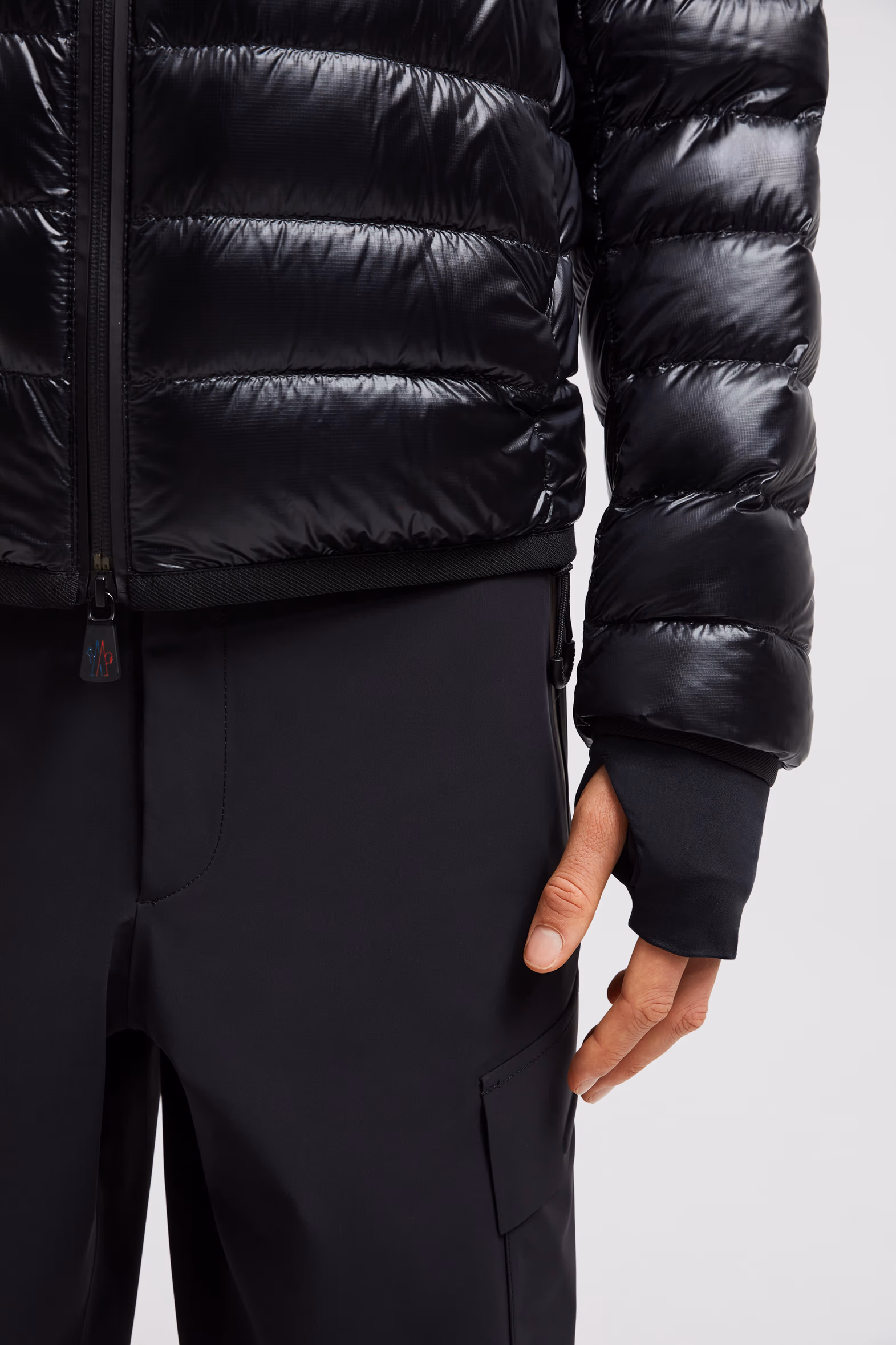 Doudoune courte Hers repliable Hommes Noir Moncler 7
